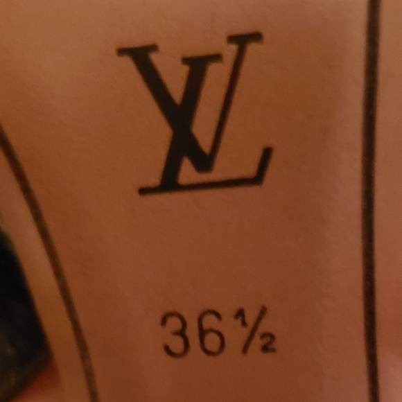 Louis Vuitton heels (used) made in Italy